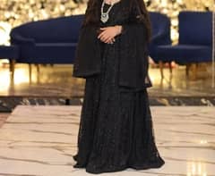 Black & Purple Maxi Dresses – One Time Used – Like New Condition