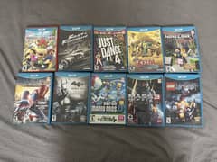 Nintendo Wii U games excellent condition very rare to find