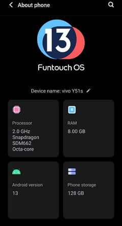 vivo Y51s