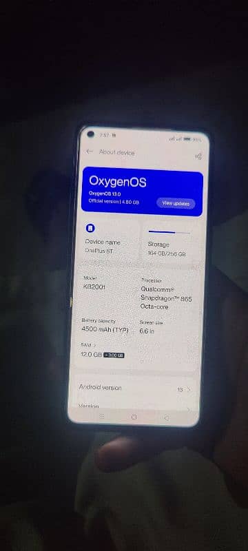one Plus 8t 12/256 heavy shade  dual converted condition 10/10 1