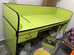 Green Color Computer Table
