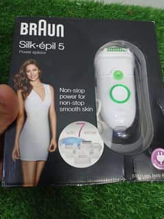 Braun Silk-Epil 5 Power 5780 Epilator with 7 Extras Brand new Box Pack