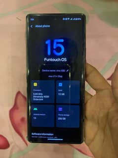 VIVO X80 condition 10\9 box charge available all ok