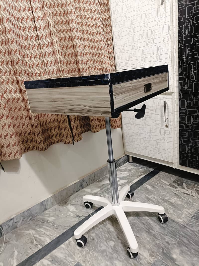 Unique Modren Design Table Multifunctional 4-in-1 Rotating Desk 0