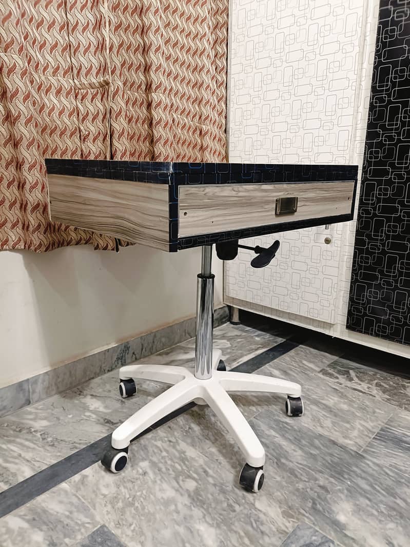Unique Modren Design Table Multifunctional 4-in-1 Rotating Desk 4