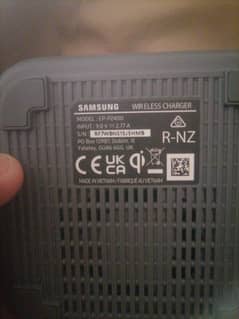 Samsung wireless charger