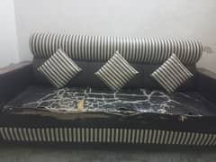 Leather sofa