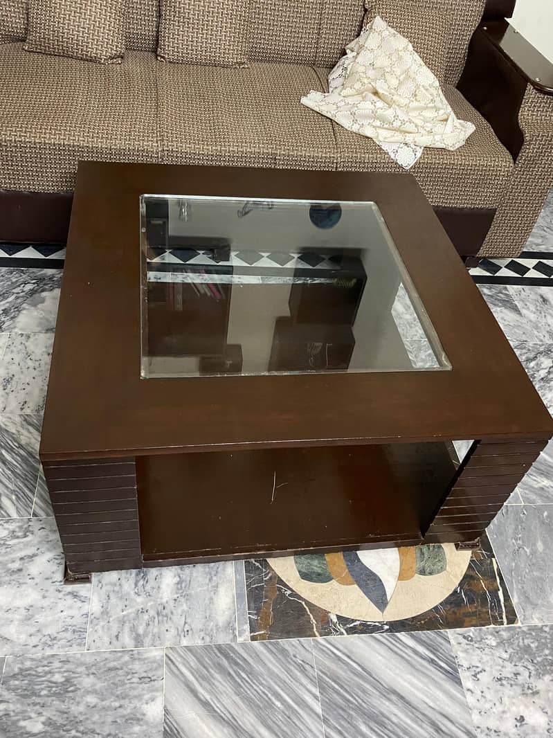Elegant 9-Piece Sofa Set with Deewan & Tables 3