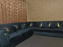 Bvlgari Corner Sofa Range Plush Velvet