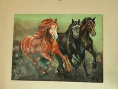 Horses/Oil