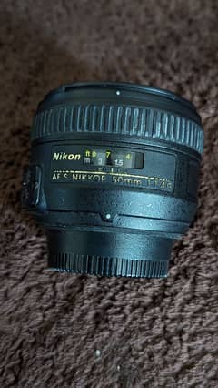 Nikon 50mm 1.4G lens available for sale