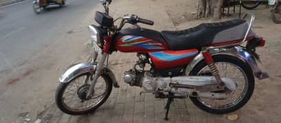 road prince 70cc model 2017 for sale in very good condition