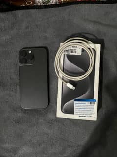 iphone 15 pro max 256gb Jv (Black)