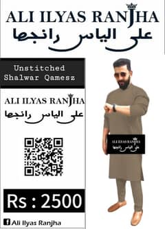 Men's Unstitched Shalwar Qameez 58℅ Discount