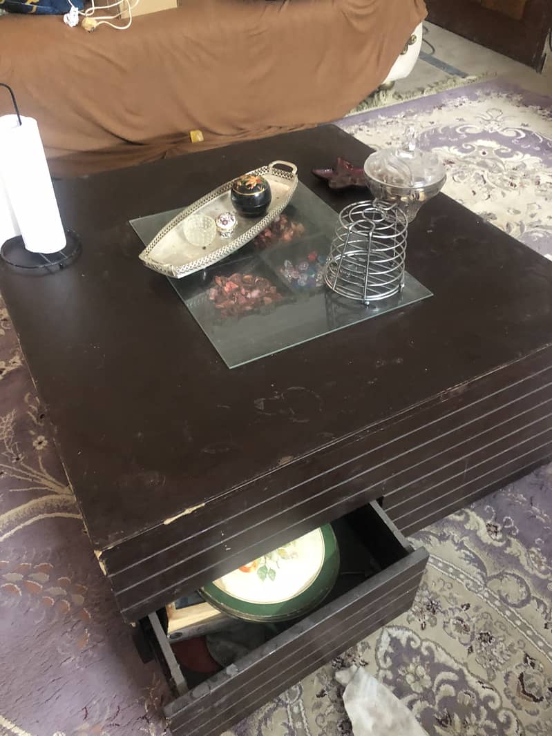 Center table with 2 side tables 6