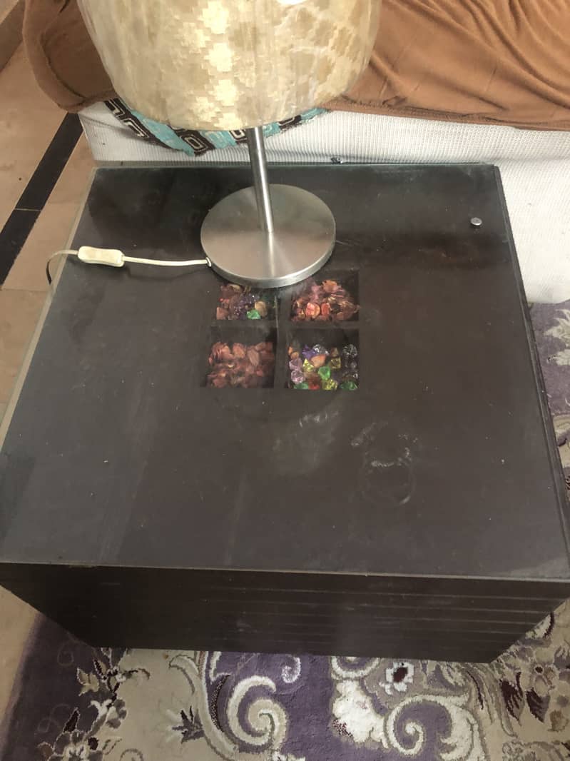 Center table with 2 side tables 7