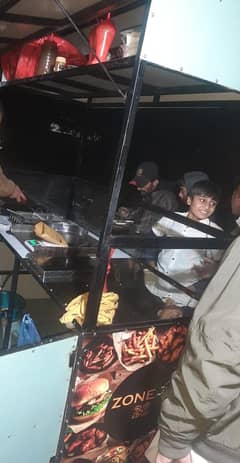 Fast food counter