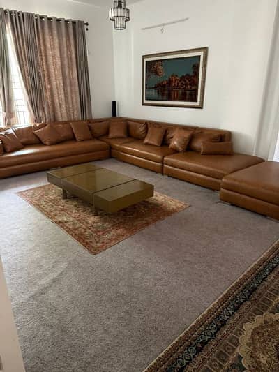 L Shaped leather sofa for sale