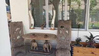 chairs and table
