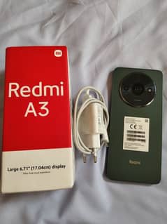 Redmi A3 4 64 box open full warranty condition 10/10