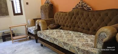 log back taj sofa set 7 seaters