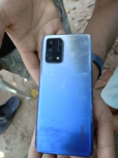 Oppo F19 6/128 with Box and charger Front Finger
