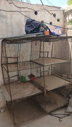 hen cage 6 portion
