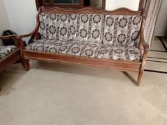 Sheesham wood sofa