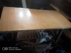 Dining Table and lakri ki 4 kursiyan