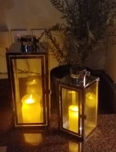Candle stand with artificial Candles