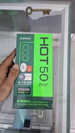 Infinix Hot 50 pro plus Box packed(16/256)