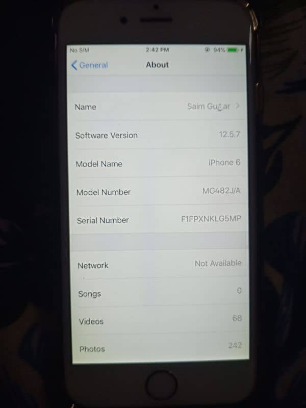 iphone 6 | scratch less jv phone |  9.5/10 condition 3