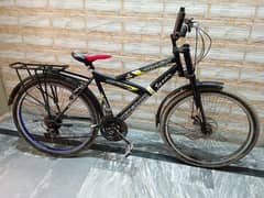 Bicycle with gears 6