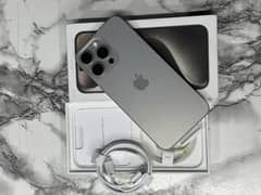 Iphone 15pro max pta aproved LLA model 100 health new condition