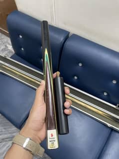 Master cue Snooker Stick (origin of thailand )  3 pcs cue With case