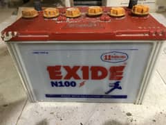 Exide n100 11 plate battery bilkul okay battery hai with good backup