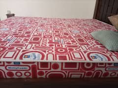 King size bed along with mattress