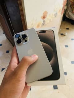 I phone 15 pro 128Gb dual pta approved Full lush condition