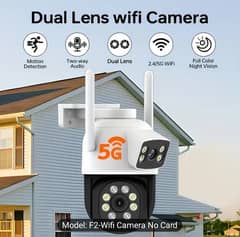 Wifi Dual-Lens 4MP Security Outdoor Camera 360° 5G PTZ 0323/2854641
