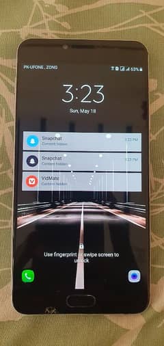 8/10 condition  fingerprint  ok miner panal crack