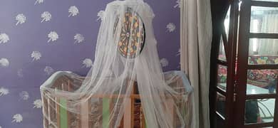 baby cot with mattress