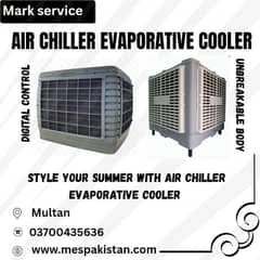 Air chiller cooler evaporative