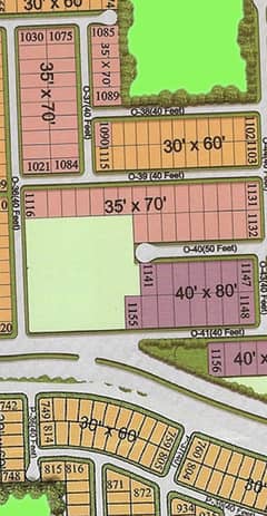 Gulberg Residencia Block-O, Plot No:1118