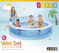 INTEX Swim Center Paradise Family ( 88" Lx 85" W x 30" H) 03020062817