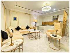 1 Bedroom VIP Full furnish flat per day available in Bahria town Lahore 0300 4561276