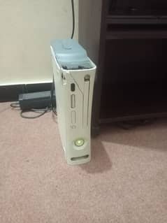 xbox 360 with 2 rechargeable controllers