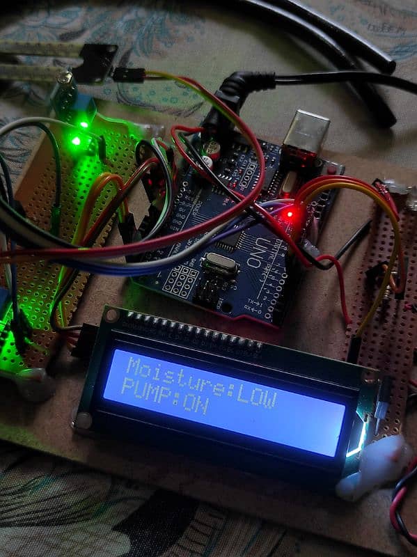 Arduino Uno IOT Project Plant Watering System 8
