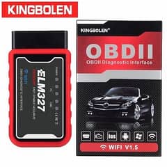 KINGBOELN ELM327 WIFI Auto Fault Code Reader Car Diagnostic Scanner T