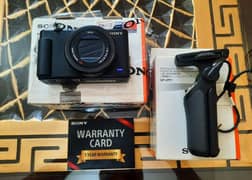 Sony ZV 1 4K Camera Complete Box