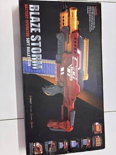 Blaze Storm Automatic Rapid Fire Soft Bullet Blaster Nerf Gun